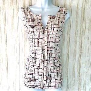 White House Black Market Sleeveless Top